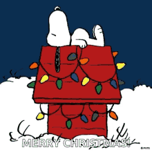 Snoopy Merry Christmas GIF - Snoopy Merry Christmas Sleeping GIFs
