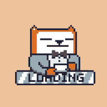 Cat Pixel Art GIF - Cat Pixel Art Drinking Tea GIFs