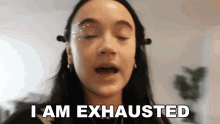 I Am Exhausted Fiona Frills GIF - I Am Exhausted Fiona Frills Fionafrills Vlogs GIFs