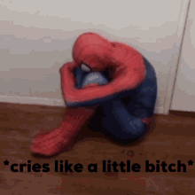 Spiderman Sad GIF - Spiderman Sad Cries GIFs