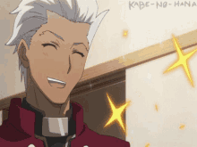 archer emiya smiling anime phantasm