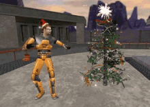 Christmas Tree Half Life GIF - Christmas Tree Half Life Gordan Free Man GIFs