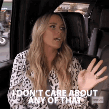 I Dont Care About Any Of That Teddi Jo Mellencamp GIF - I Dont Care About Any Of That Teddi Jo Mellencamp Real Housewives Of Beverly Hills GIFs