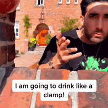 I Am Going To Drink Like A Champ Vessbroz GIF - I Am Going To Drink Like A Champ Vessbroz Im Going To Drink A Lot GIFs