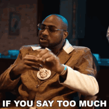 If You Say Too Much Davido GIF - If You Say Too Much Davido Fem Song GIFs