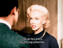Marilyn Monroe Naughty Boy GIF - Marilyn Monroe Naughty Boy Naughty GIFs
