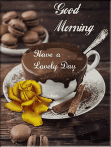 Jóreggelt Good Morning GIF - Jóreggelt Good Morning Hot Chocolate GIFs
