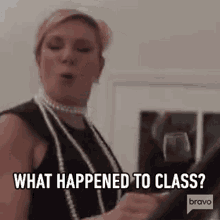 what happened to class housewives of new york where did the class go i wonder where the class went youre not classy