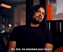 He Stabbed You In The Heart Diego Hargeeves GIF - He Stabbed You In The Heart Diego Hargeeves GIFs