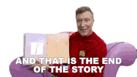And Thats The End Of The Story Simon Wiggle Sticker - And Thats The End Of The Story Simon Wiggle The Wiggles Stickers