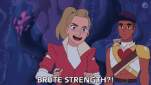 brute strength strong fists solve problem force it