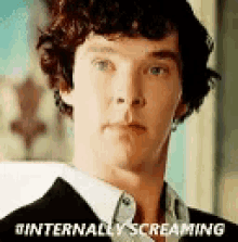 Benedict Cumberbatch Internal Screaming GIF - Benedict Cumberbatch Internal Screaming Sherlock GIFs