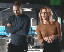 Oliver And Felicity Olicity GIF - Oliver And Felicity Olicity Pregnant GIFs