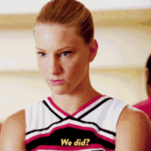 Glee Brittany Pierce GIF - Glee Brittany Pierce We Did GIFs