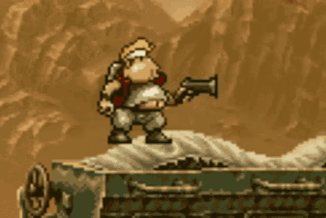 Metal Slug Fat Game GIF - Metal Slug Fat Game Metal - Discover &amp; Share GIFs