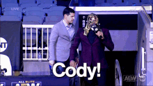 Penta El Zero M Cody Rhodes GIF - Penta El Zero M Cody Rhodes Shut Up GIFs