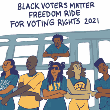 black voters matter freedom ride freedom voting rights 2021