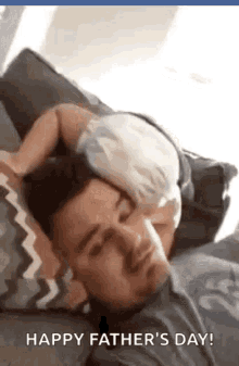 Happy Fathers Day Dad GIF - Happy Fathers Day Dad Baby GIFs
