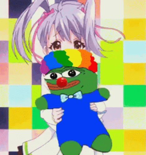Clown Anime GIF - Clown Anime Cute - Discover & Share GIFs