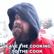 Leave The Cooking To The Cook Teddy Safarian GIF - Leave The Cooking To The Cook Teddy Safarian Ohitsteddy GIFs