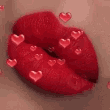 Lips Kiss GIF - Lips Kiss Hearts GIFs