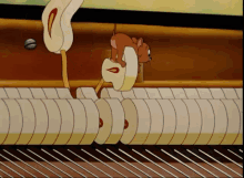 Tom And Jerry Spanking GIF - Tom And Jerry Spanking Piano GIFs