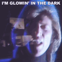 Im Glowing In The Dark Barry Gibb GIF - Im Glowing In The Dark Barry Gibb Bee Gees GIFs