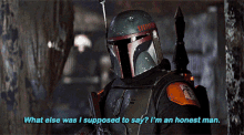 The Book Of Boba Fett What Else Was I Supposed To Say GIF - The Book Of Boba Fett What Else Was I Supposed To Say Im An Honest Man GIFs
