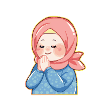 hijab girl blancalab character muslim islam ramadhan