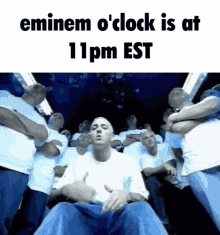 11pm Eminem Oclock GIF - 11pm Eminem Oclock Eminem GIFs