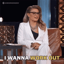 i wanna work out michele romanow dragons den i want to exercise i want to train