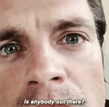 Bucky Is Anybody Out There GIF - Bucky Is Anybody Out There GIFs