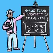 Game Plan Trans Colors GIF - Game Plan Trans Colors Let Them Play GIFs