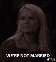Were Not Married Denying GIF - Were Not Married Not Married Denying GIFs