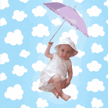 Ali Vila Berdi Flying GIF - Ali Vila Berdi Flying Umbrella GIFs