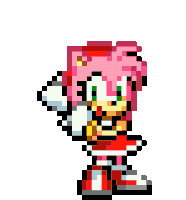 Amy Rose Amy Sonic Sticker - Amy Rose Amy Amy Sonic Stickers