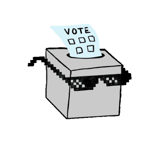 Vote Like A Boss Voted Sticker - Vote Like A Boss Boss Voted Stickers