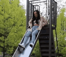 Slide Playground GIF - Slide Playground Scared GIFs