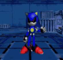Metal Sonic Metal Sonic Dancing GIF - Metal Sonic Metal Sonic Dancing GIFs