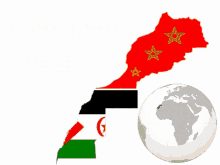rasd western sahara map occupation here