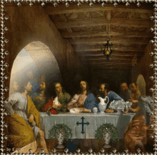Jesus The Last Supper GIF - Jesus The Last Supper Beautiful GIFs