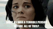 What If I Was A Terrible Person? GIF - Terrible Blindspot Terrible Person GIFs