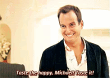 Taste The Happy GIF - Arrested Arrested Development Happy GIFs