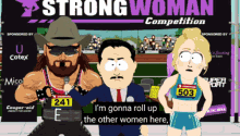 South Park Strong Woman GIF - South Park Strong Woman Women GIFs