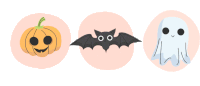 Bat Pumpkin Sticker - Bat Pumpkin Ghost Stickers