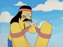 Simpsons Hippie GIF - Simpsons Hippie GIFs