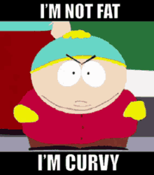 Im Not Fat Curvy GIF - Im Not Fat Curvy Real Women Have Curves GIFs
