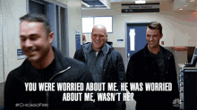 you were worried about me he was worried about wasnt he jesse spencer taylor kinney matthew casey kelly severide