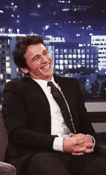 James Franco Laughing GIF - James Franco Laughing Smile GIFs