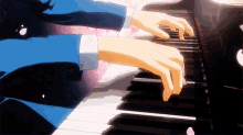 Your Lie In April Piano GIF - Your Lie In April Piano Cherry Blossom GIFs